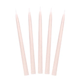 Nude Taper Dinner Candles 10pk
